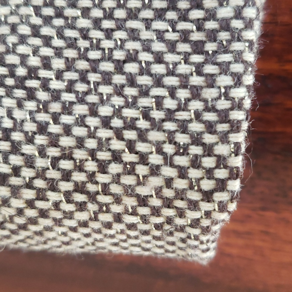 Michael Kors Tweed Wool Skirt Black Tan Gold Shimmer Button Pocket 6 - Picture 10 of 14